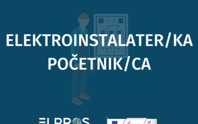 Javni poziv na upis programa osposobljavanja – Elektroinstalater/ka početnik/ca